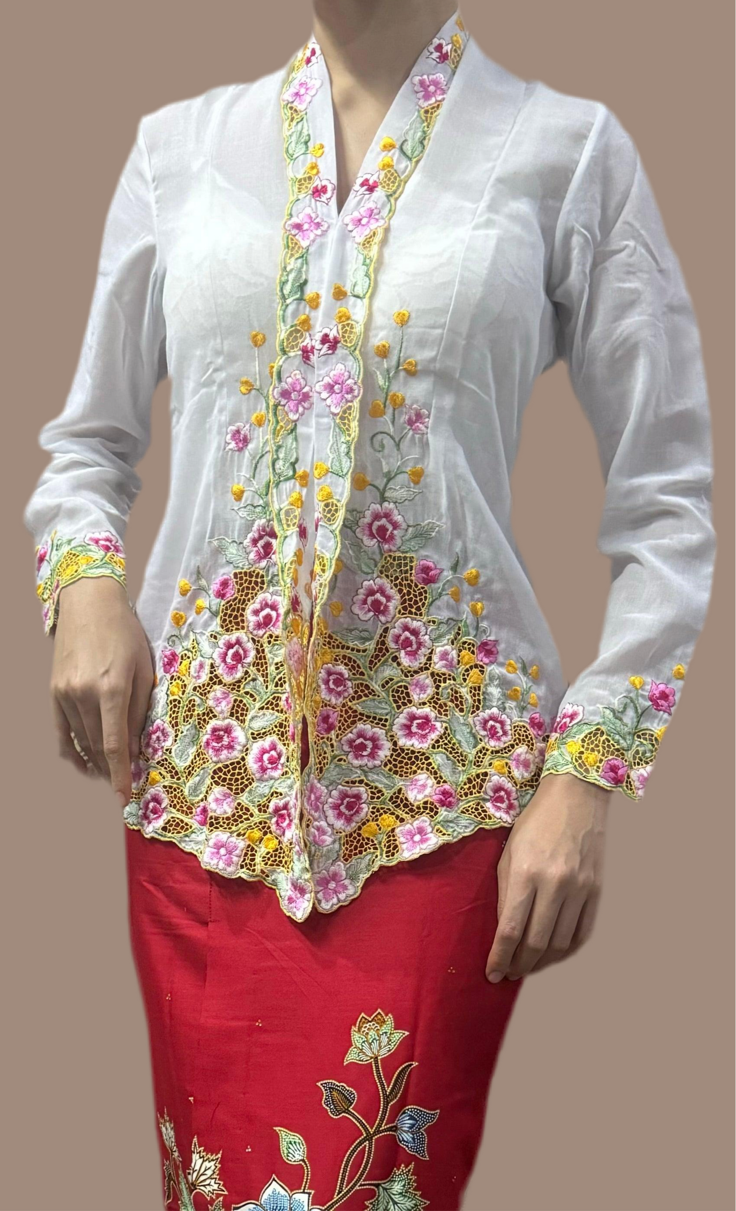 Kebaya Top White