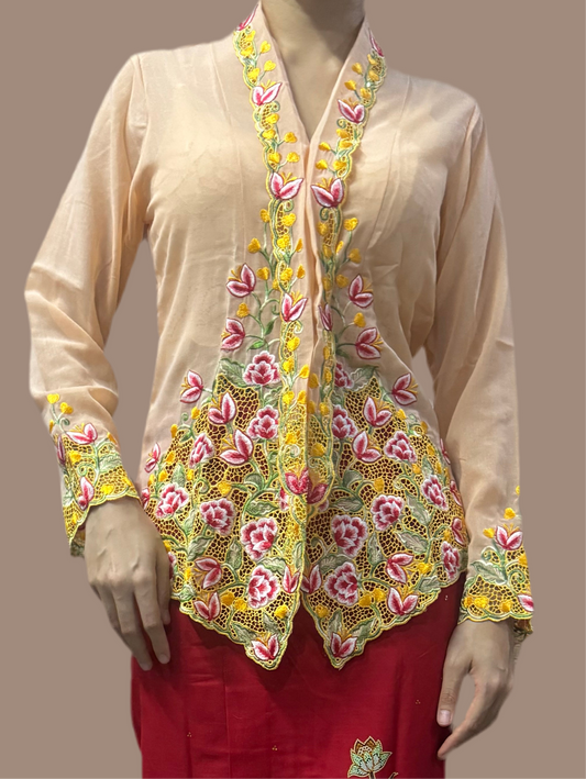 Kebaya Top Peach