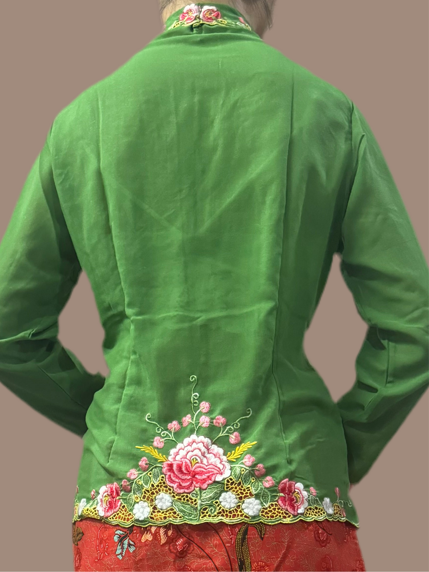 Kebaya Top Green